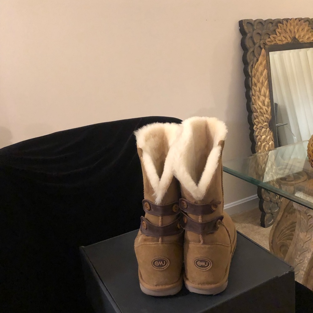 Emu Suede Boots